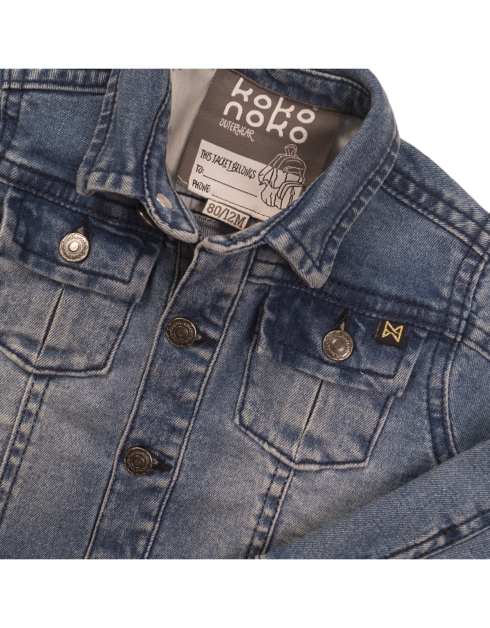 Koko Noko Girls Jacket Bluejeans