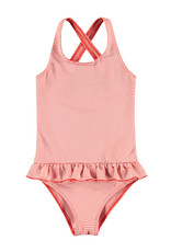 Looxs Little swimsuit RED STRIIPE badpak