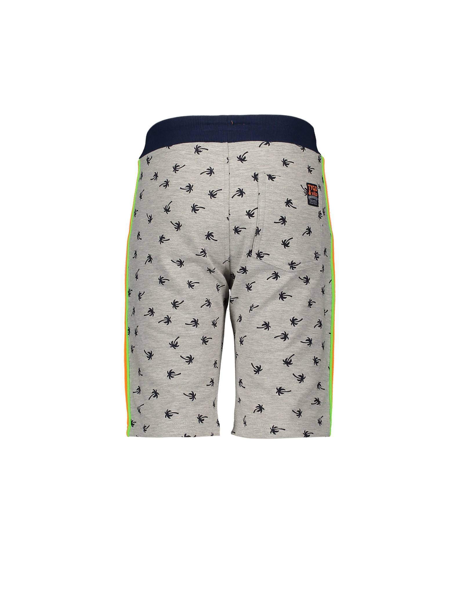 Tygo & vito T&v jog short AO PALMTREE 700 grey melee