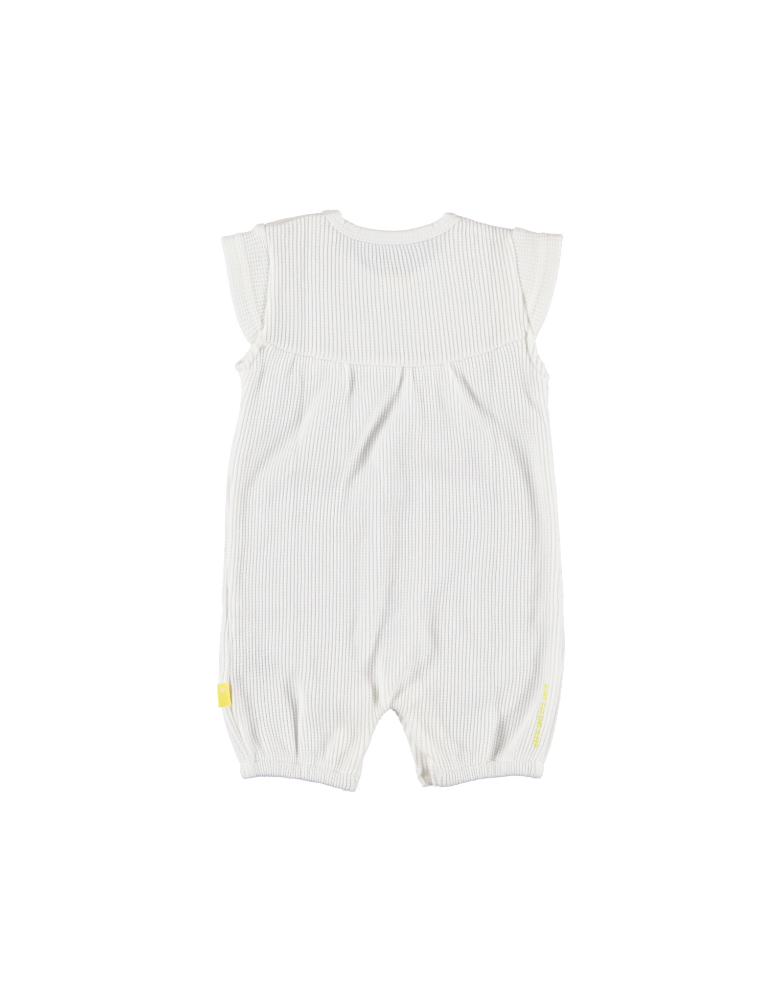 BESS Playsuit Waffle White