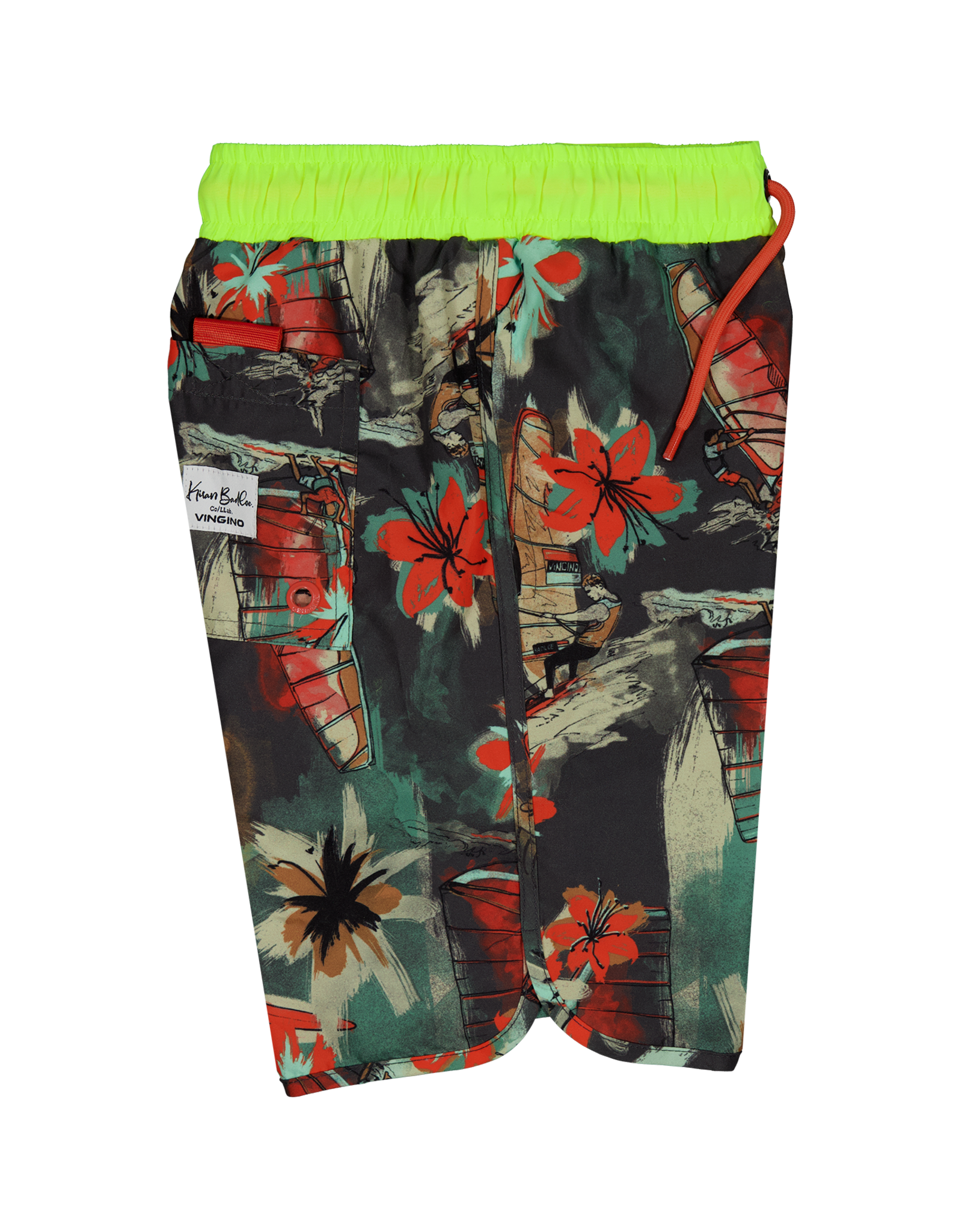 Vingino XANDER Multicolor Green zwemshort