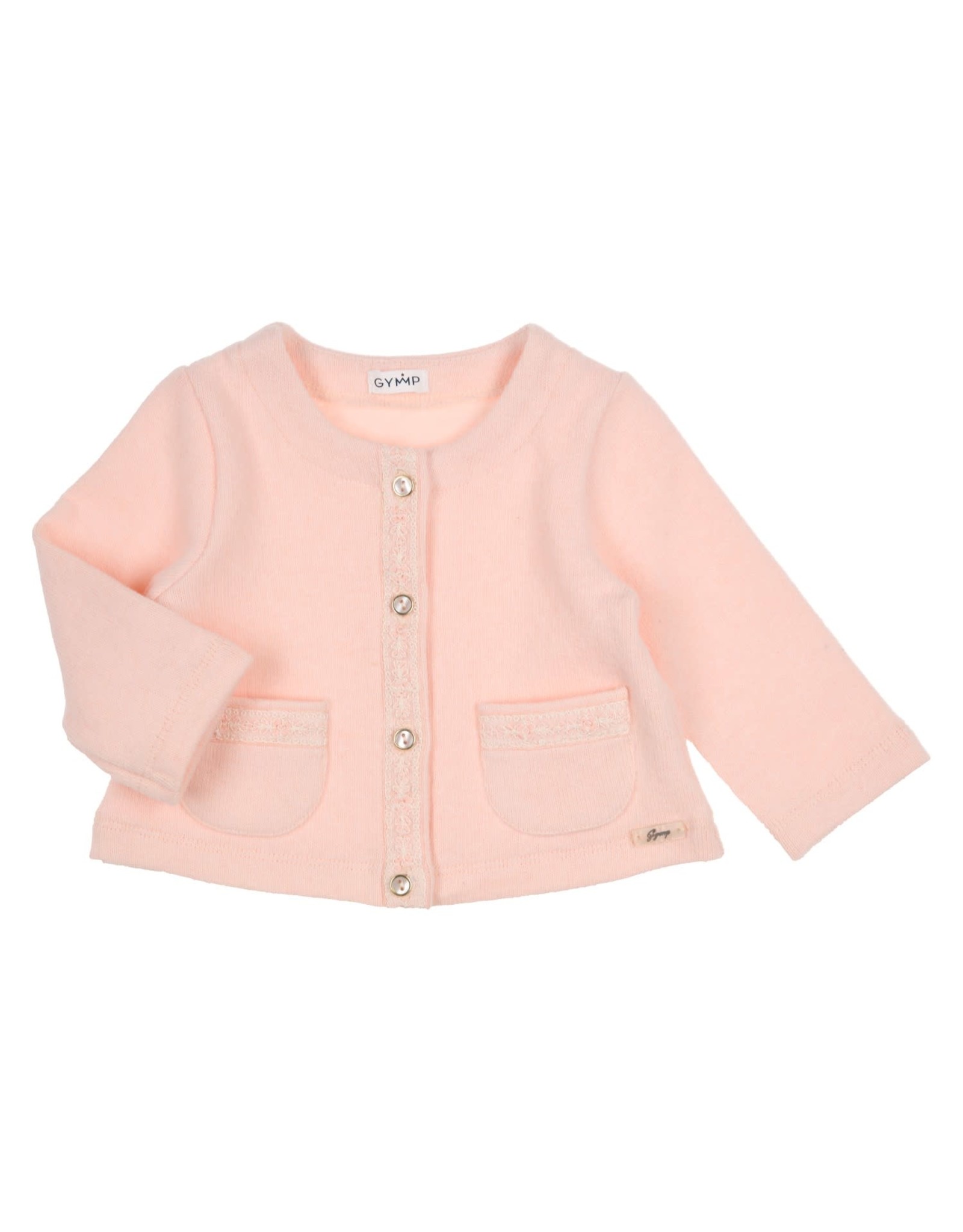 Gymp CARDIGAN - GILLO - BABY GIRLS VIEUX-ROSE