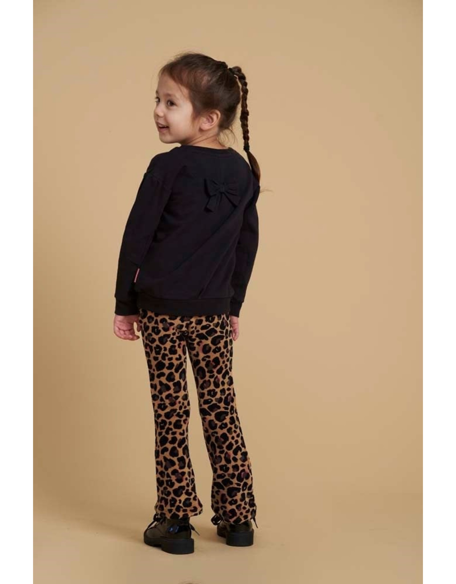 Flared Broek - Forever Wild Geel - Bij Broer \u0026 Zus