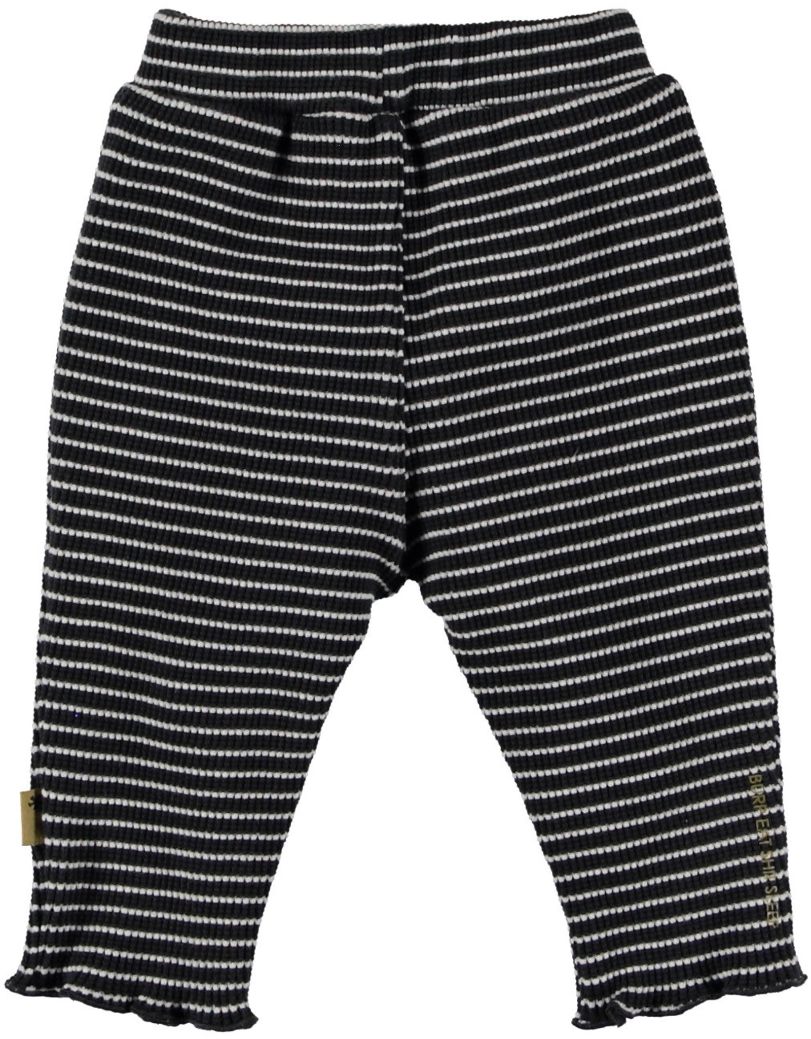 BESS Pants Striped Bow Anthracite