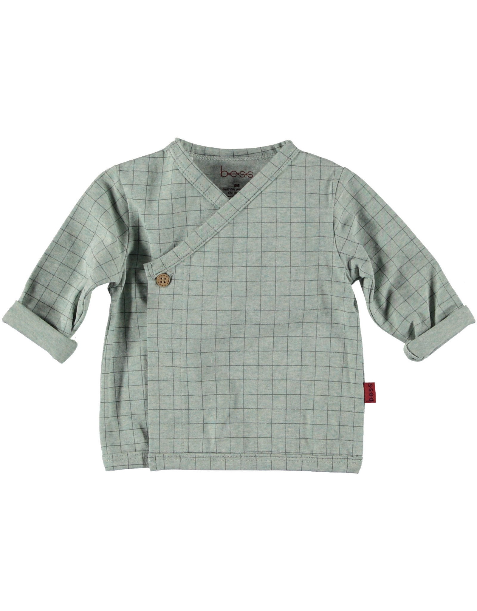 BESS Shirt l.sl. Wrap Check Mint