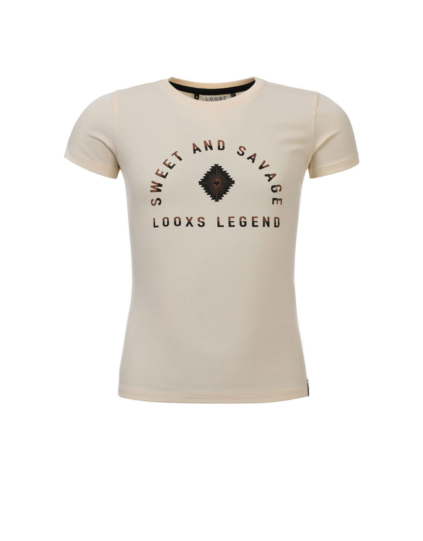 Looxs 10Sixteen T-shirt Creamy