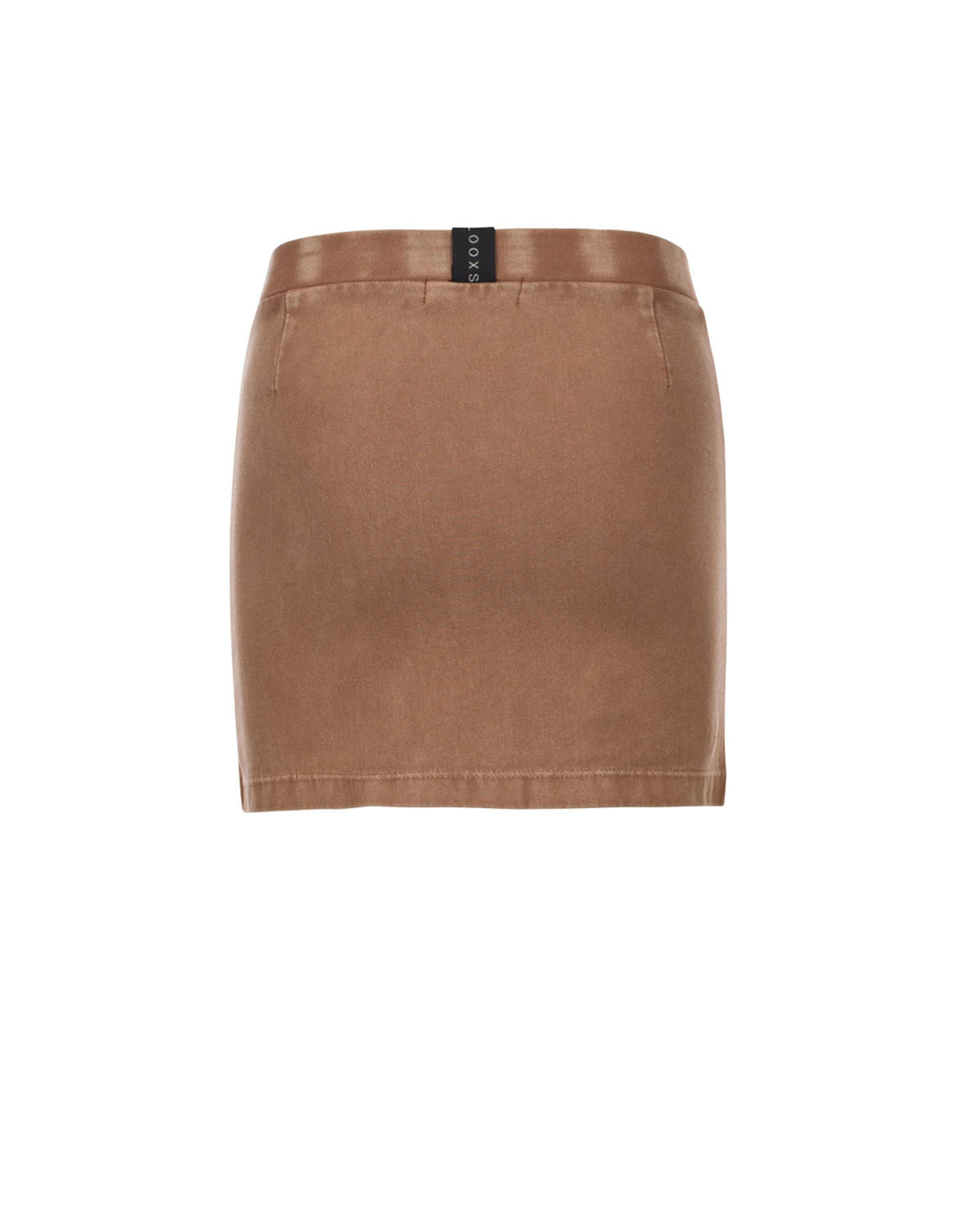 Looxs 10Sixteen G.dyed twill jog skirt Medium brown