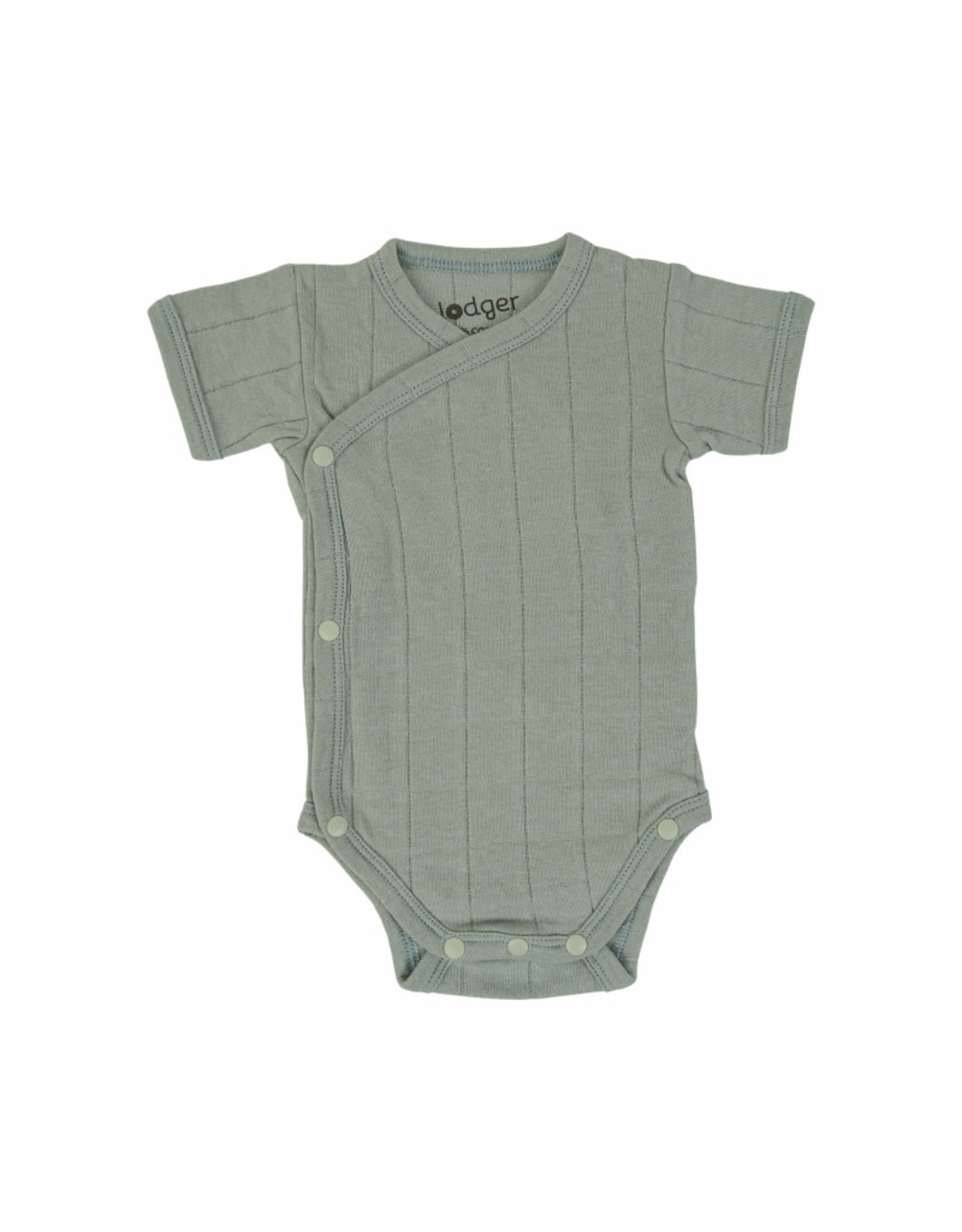 Lodger Romper SS Tribe 080 Silt Green