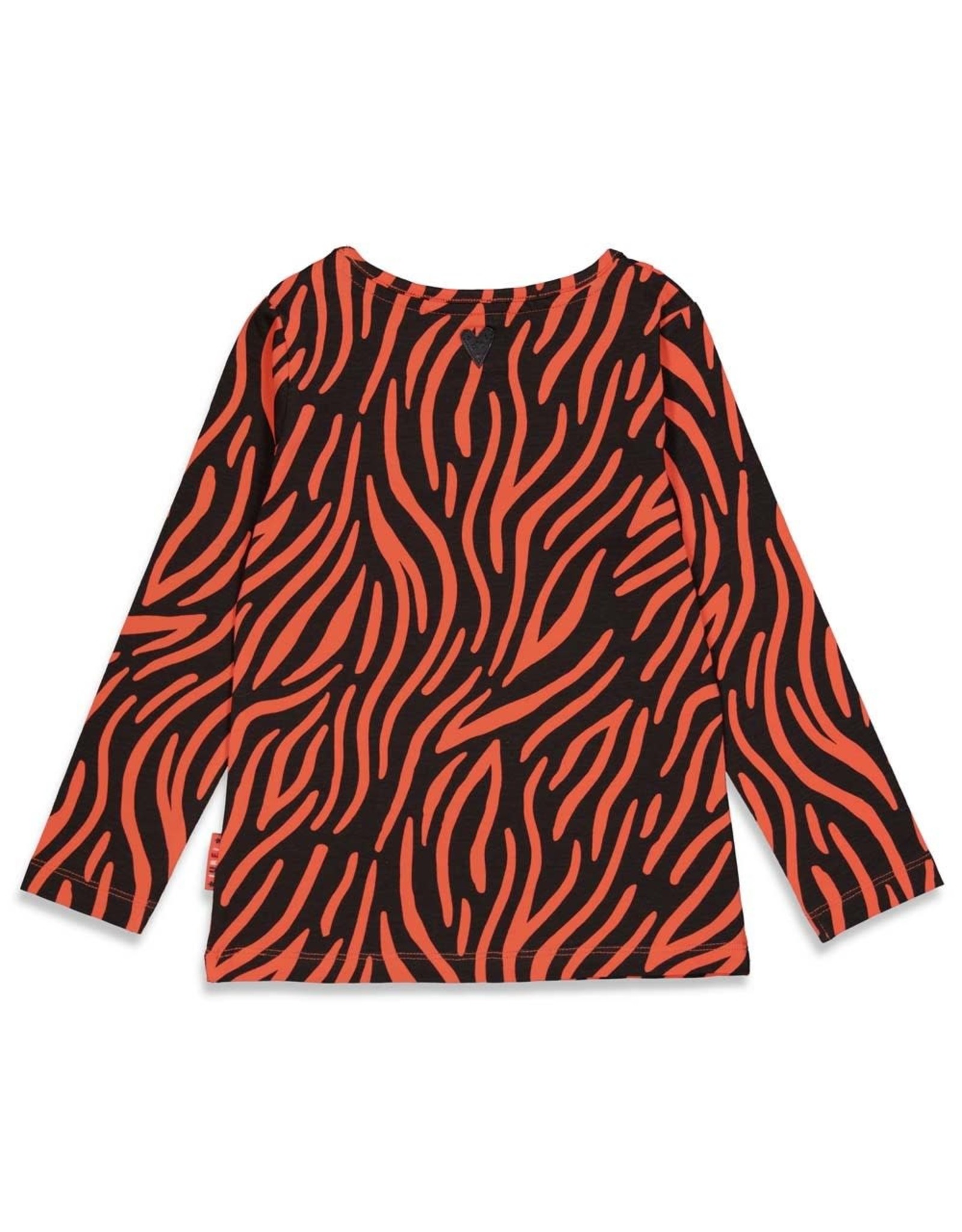 Jubel Longsleeve AOP - Blushing Zebra Zwart
