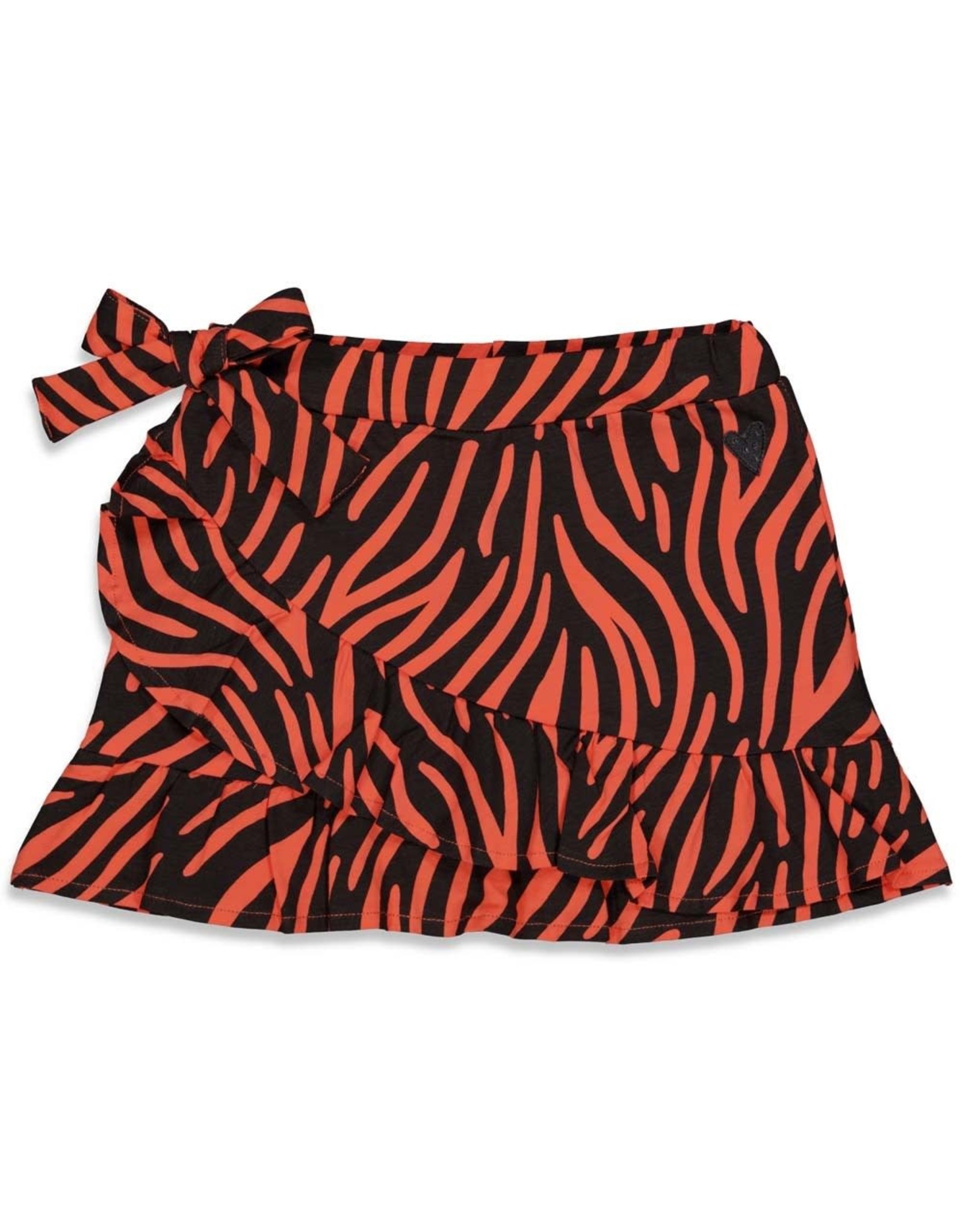 Jubel Rok volante - Blushing Zebra Zwart