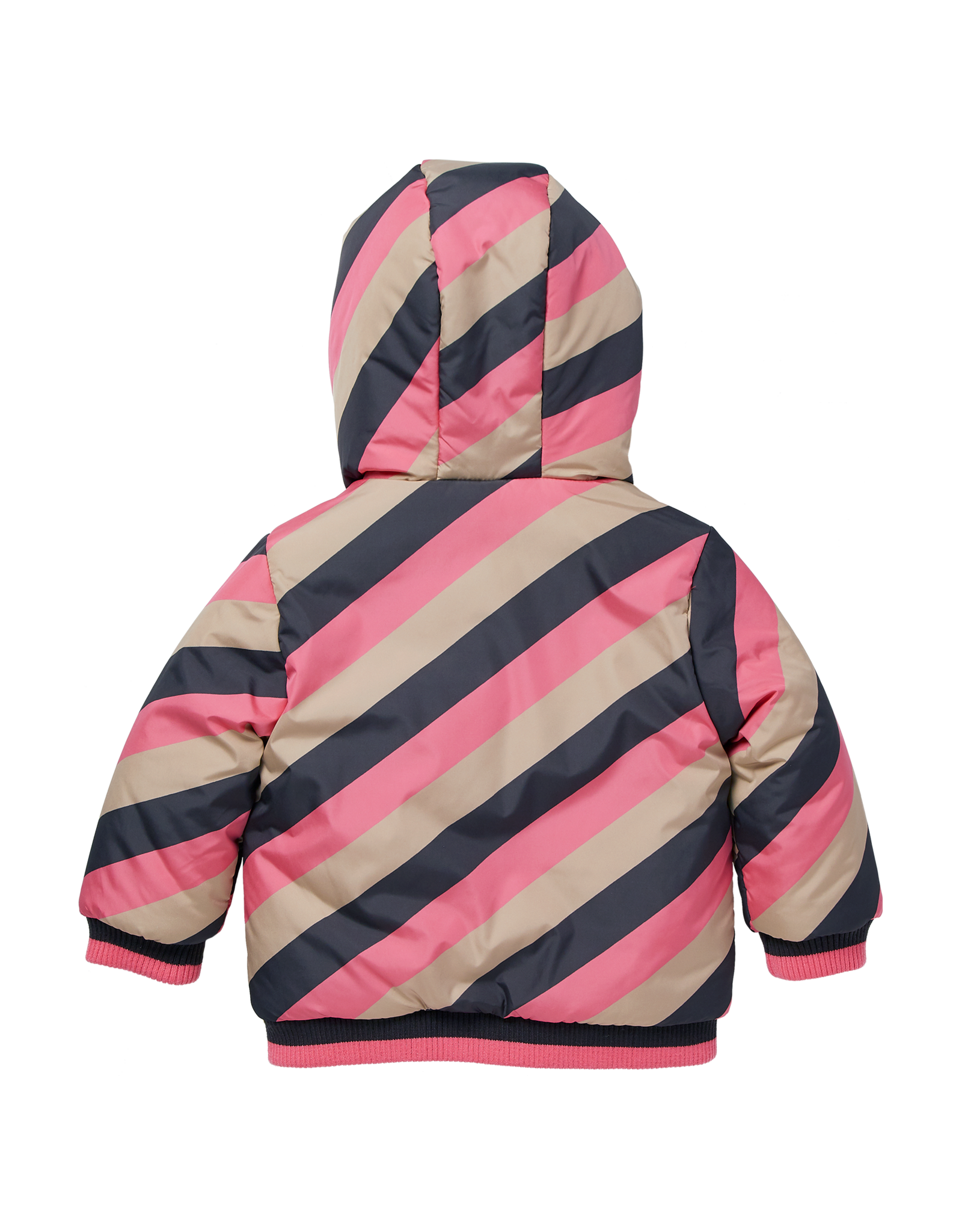 Quapi LAURE W210 AOP Sand Stripe Pink Candy