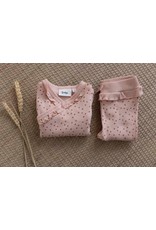 Feetje Legging stip - Love You More Roze