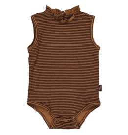 Levv Chiara NBW21 AOP BROWN DUSTY STRIPE