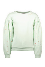 Like Flo Flo girls sweater  dotted sleeve 315 - Jade
