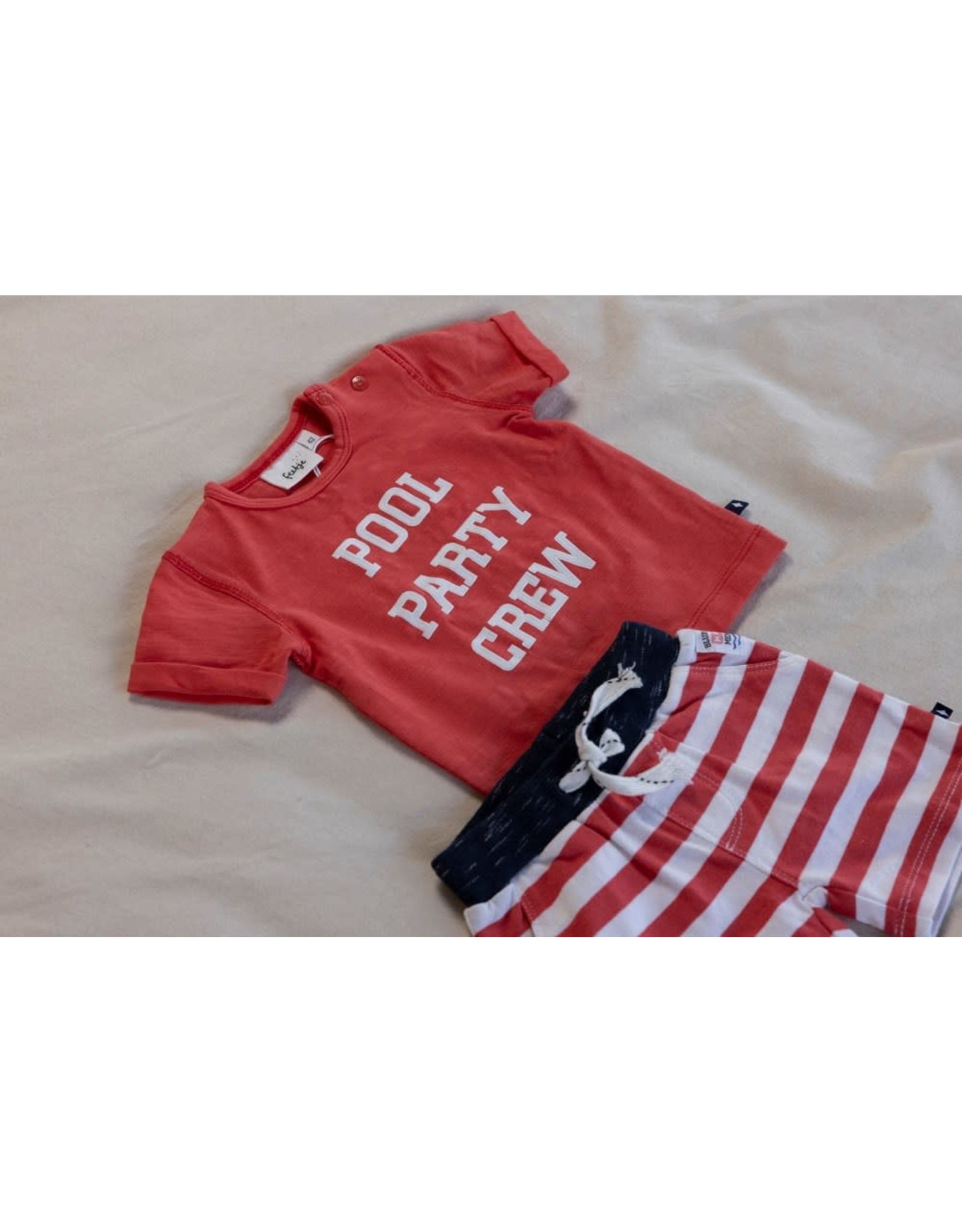 Feetje Short streep - Blub Club Rood