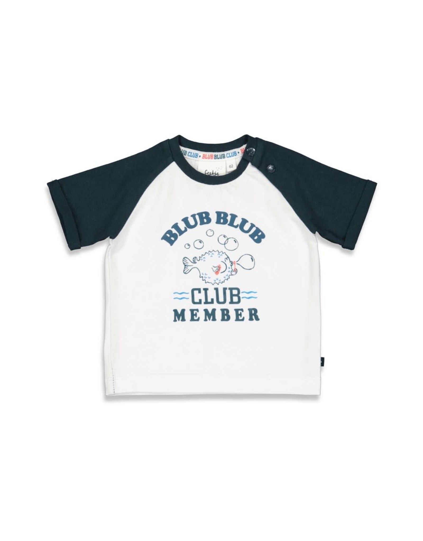 Feetje T-shirt - Blub Club Wit