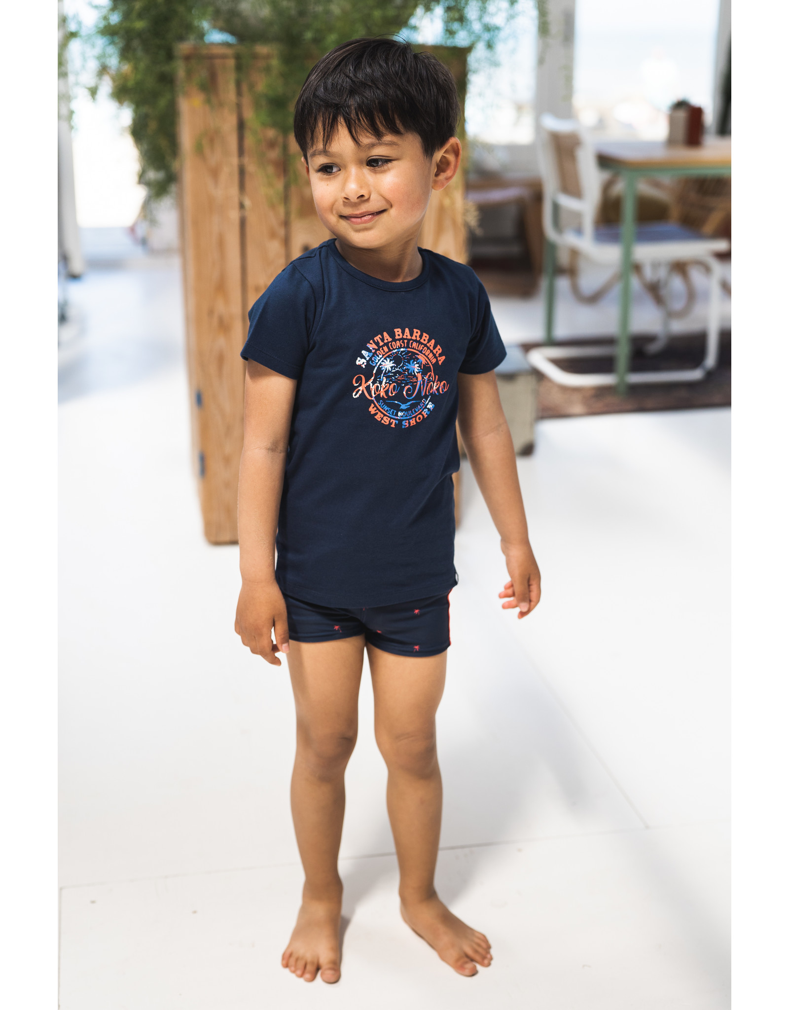 Koko Noko Swimshorts Navy Red