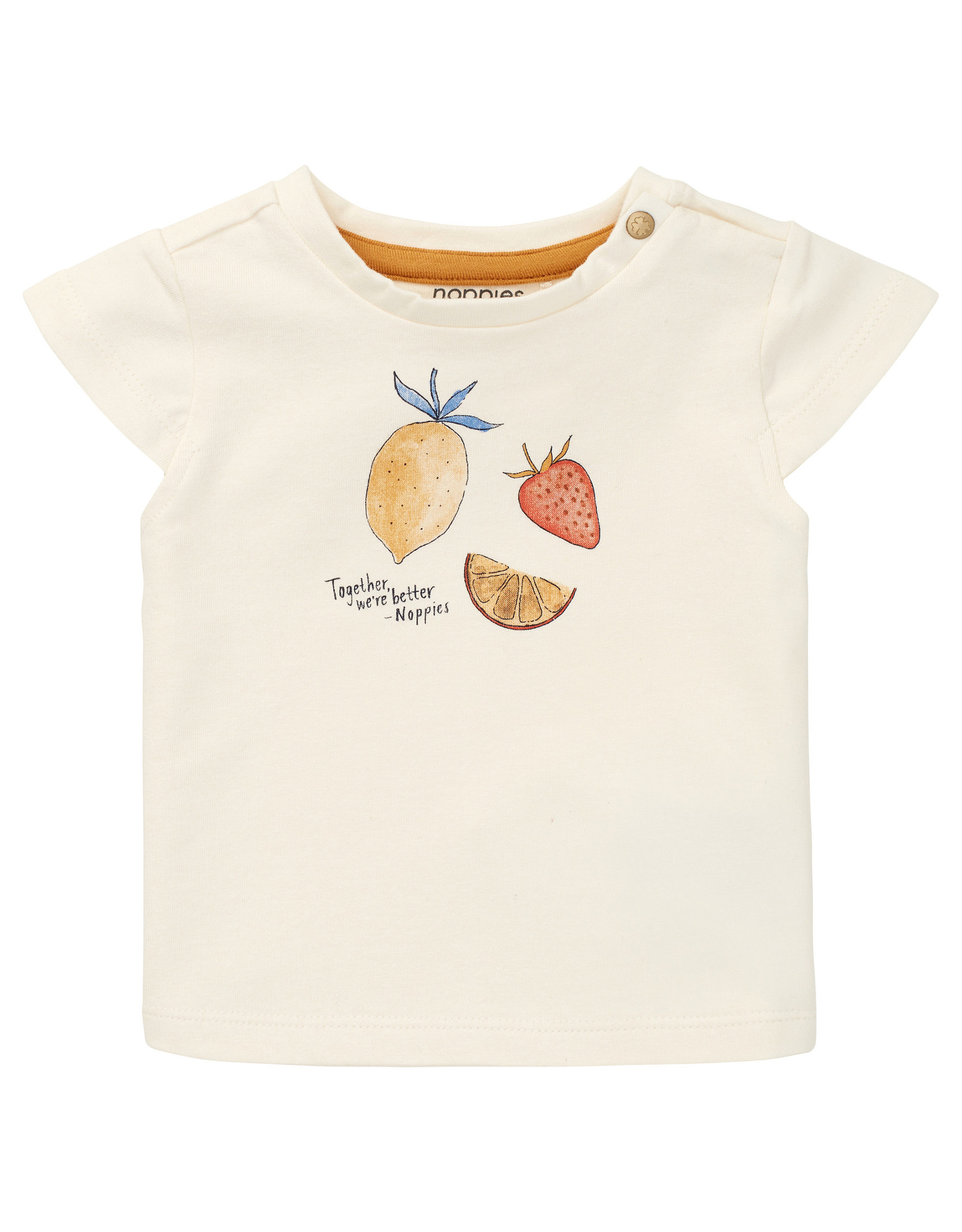 Noppies Girls Tee Shortsleeve Alcobendas Antique White