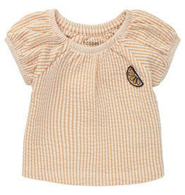 Noppies Girls Tee Shortsleeve striped Alexandra Amber Gold