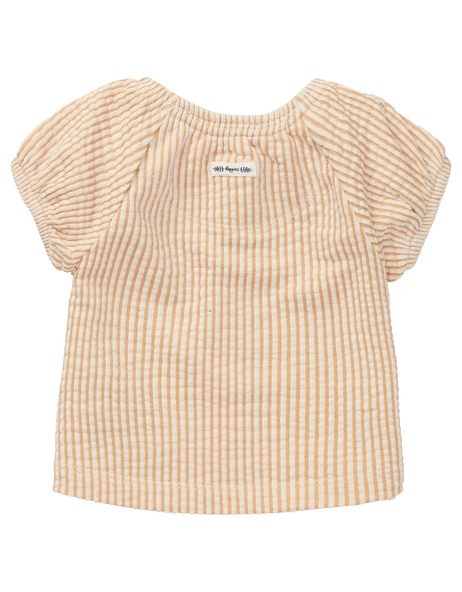 Noppies Girls Tee Shortsleeve striped Alexandra Amber Gold