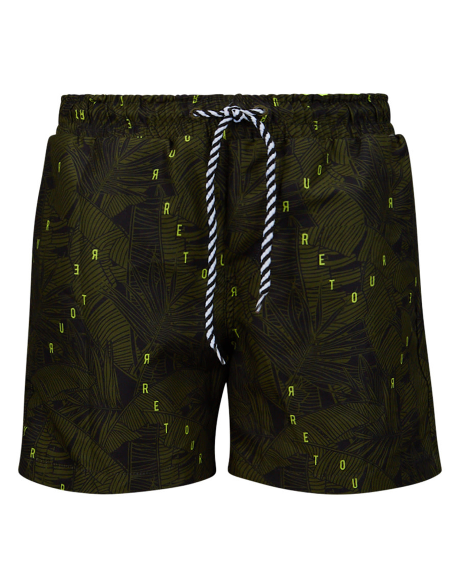 Retour Keanu deep olive zwemshort