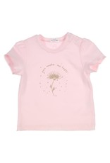 Gymp T-SHIRT - YOU MAKE ME HAPPE - VIEUX-ROSE