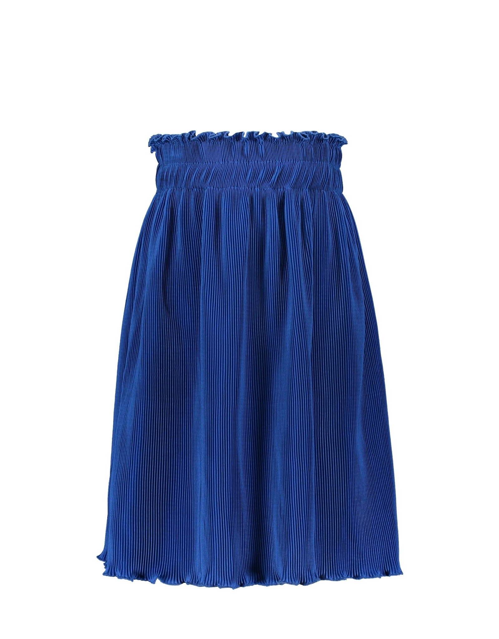 Like Flo Flo girls satin maxi plisse skirt 155 Cobalt