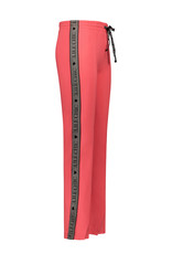 DARLENE logo-tape slit jogger Watermelon Sugar