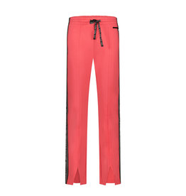 DARLENE logo-tape slit jogger Watermelon Sugar