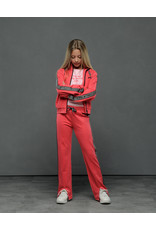 DARLENE logo-tape slit jogger Watermelon Sugar