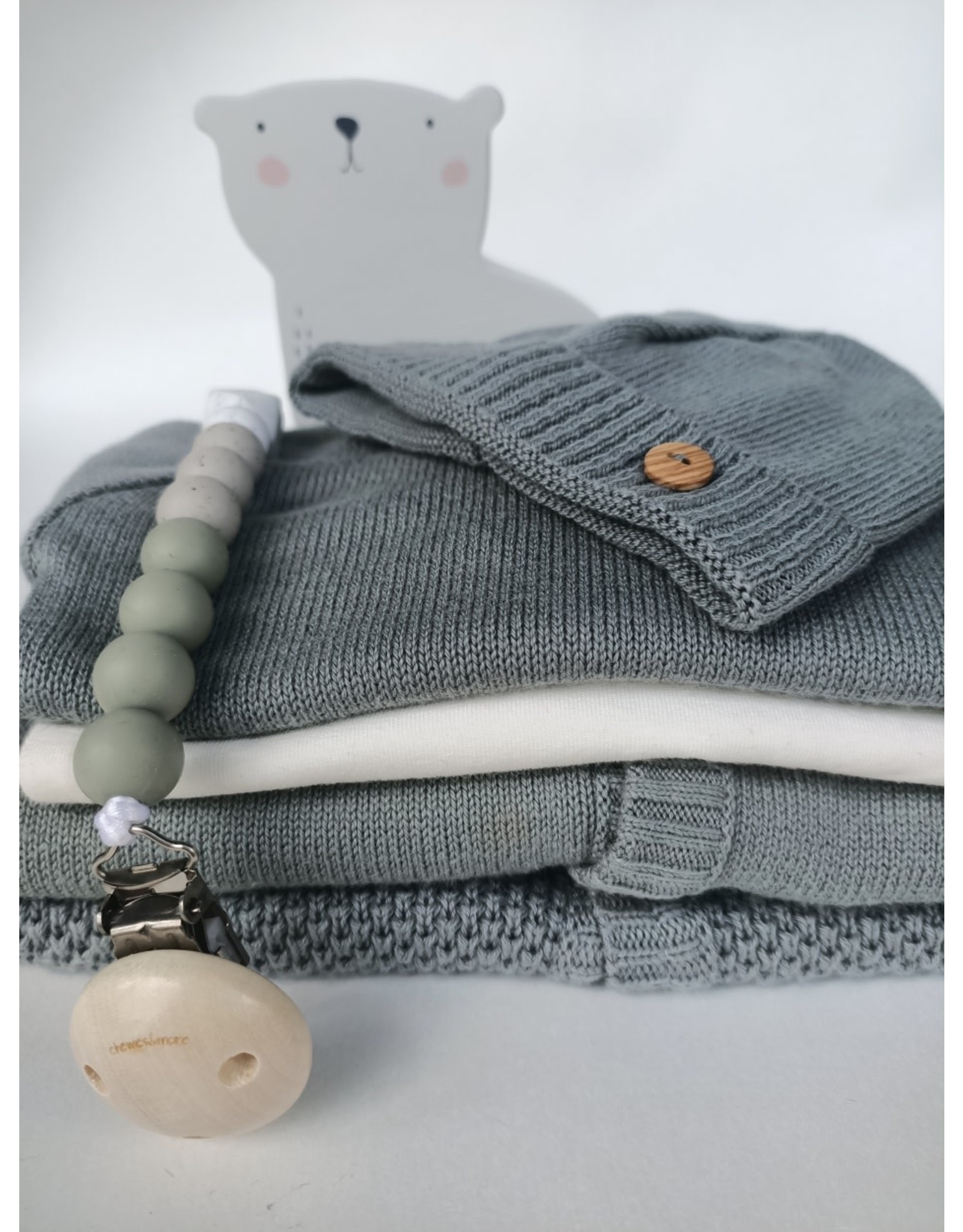 Klein Cardigan Stone Green NOS