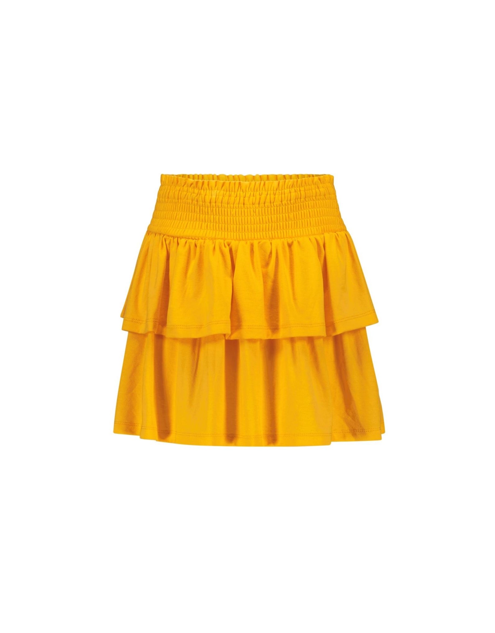B-nosy B.confident  Girls skirt with high smocked wb and 2 layers fire