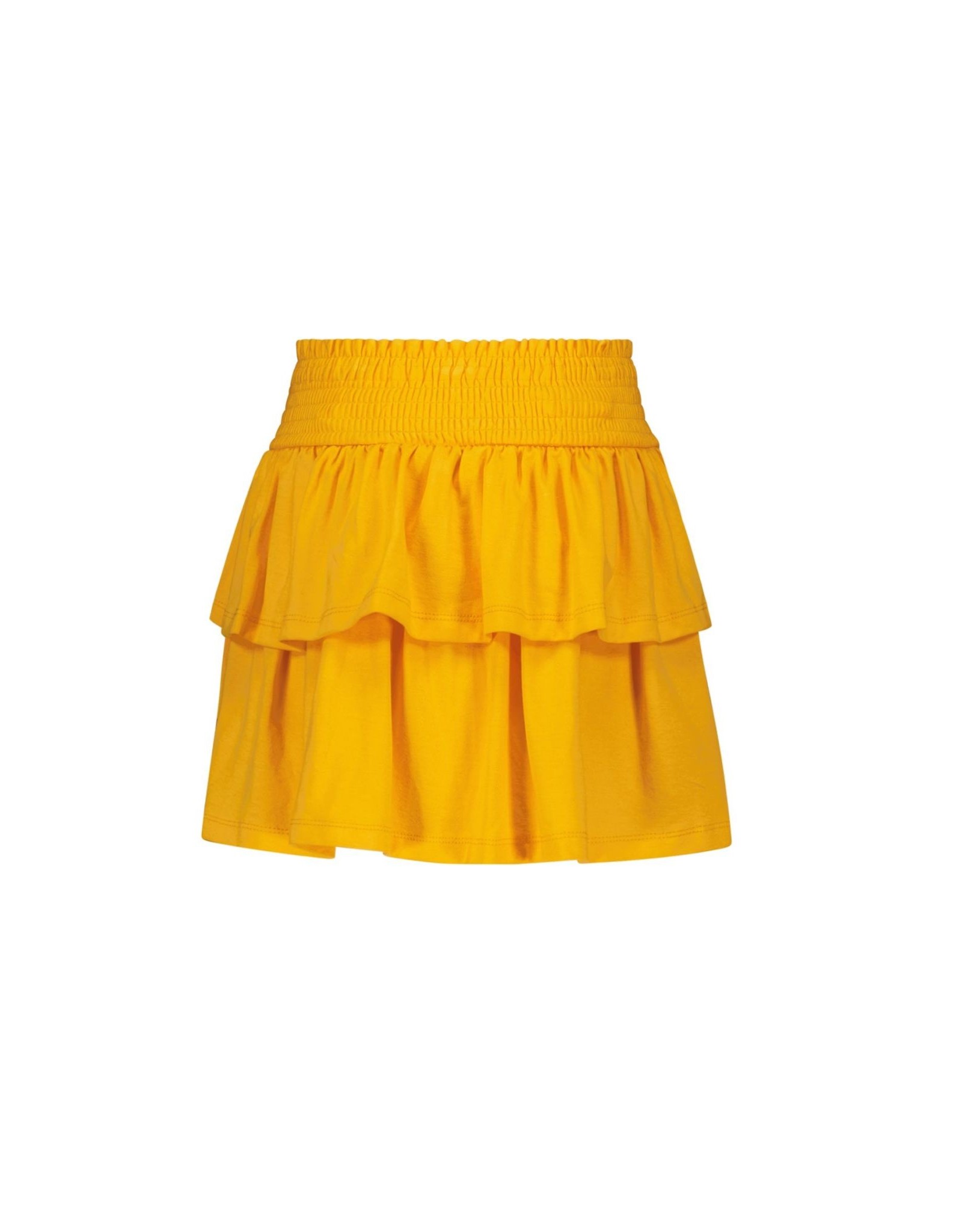 B-nosy B.confident  Girls skirt with high smocked wb and 2 layers fire