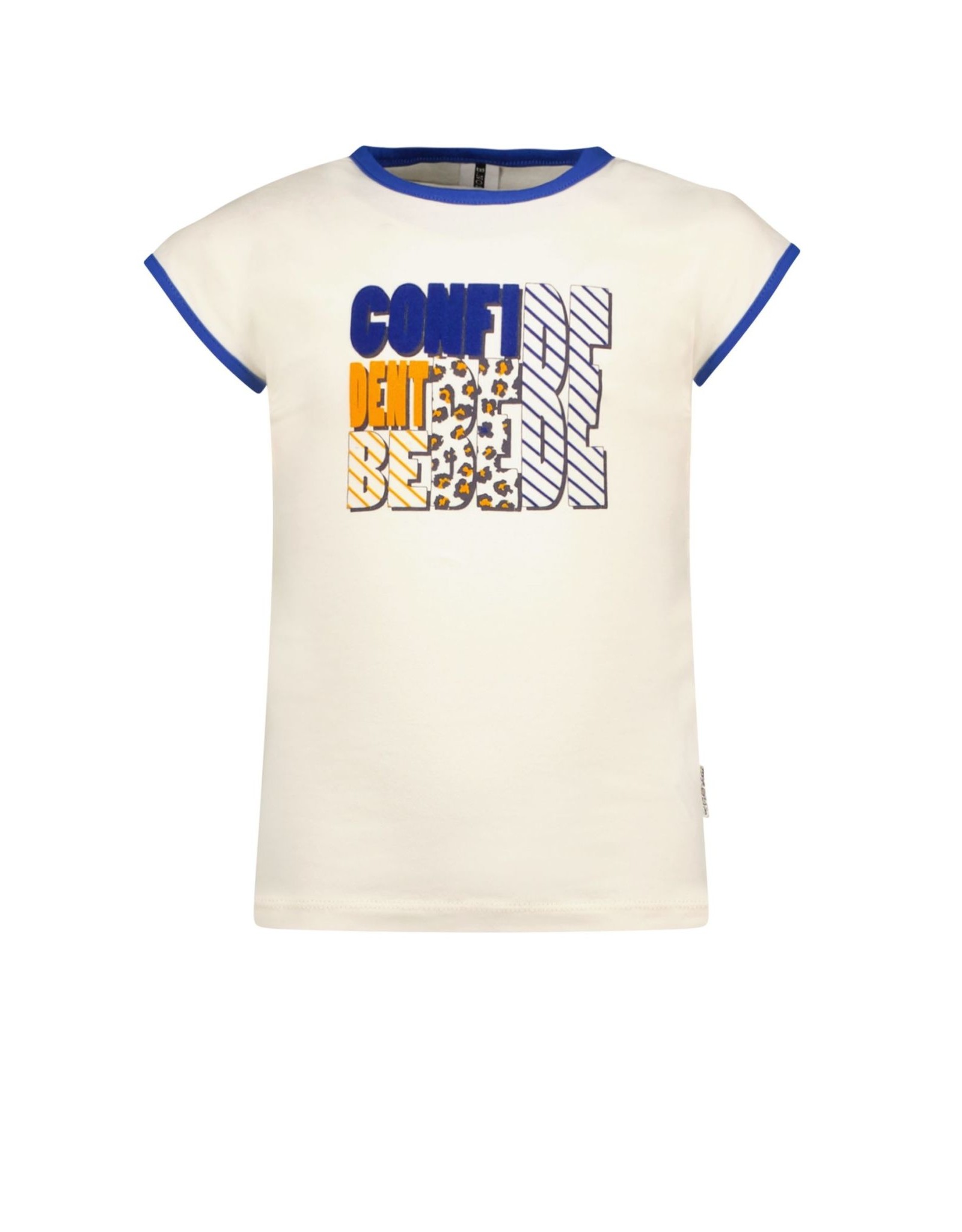 B-nosy B.confident  Girls t-shirt with big chest artwork Cotton