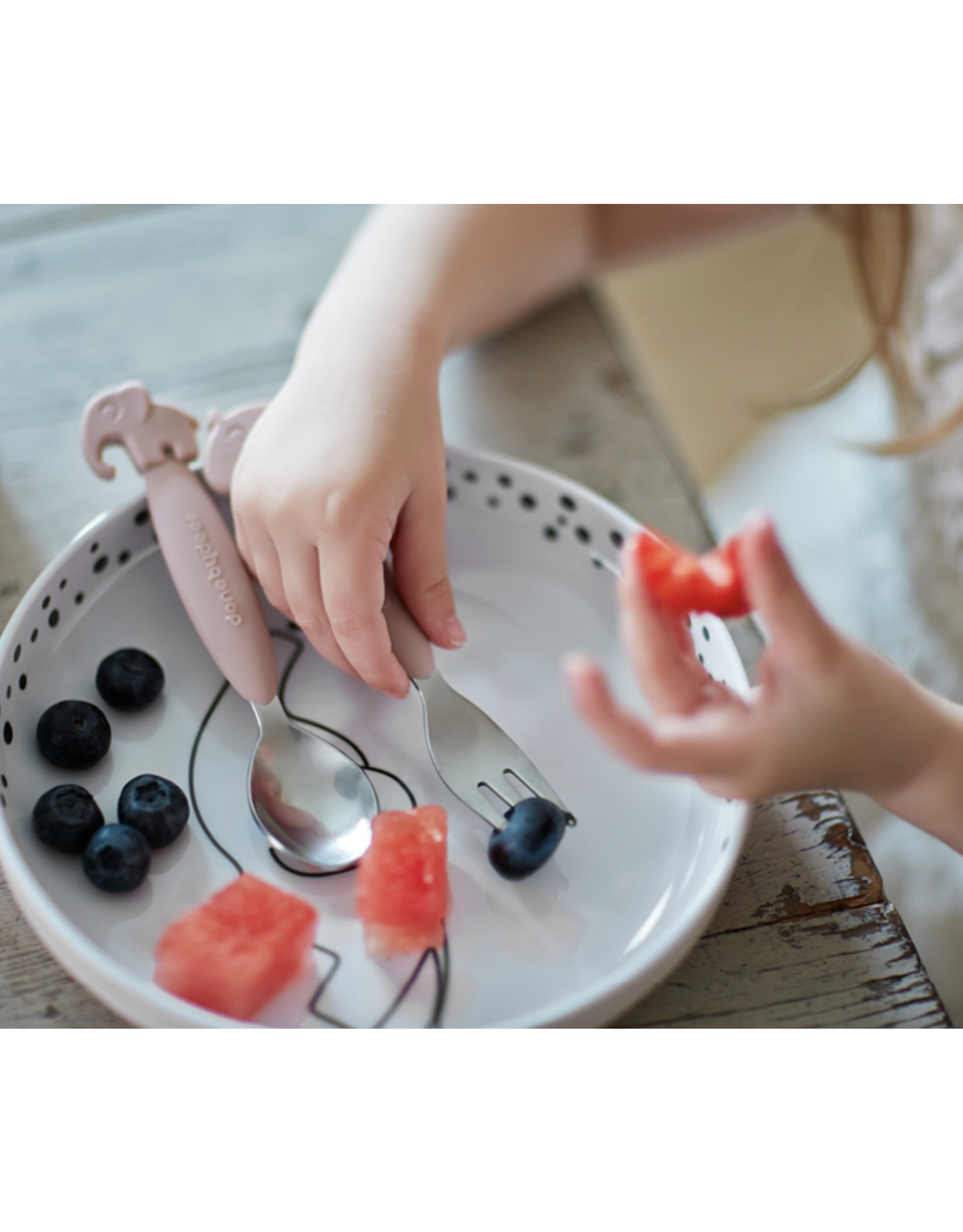 Done by Deer YummyPlus easygrip cuterly set Powder