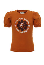 Looxs Little t-shirt Ochre yellow