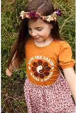 Looxs Little t-shirt Ochre yellow