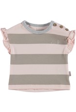 BESS Shirt sh.sl. Striped Pink