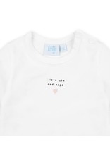 Feetje Longsleeve To The Moon - Dots Wit NOS