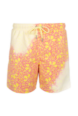 Swimshorts Mosaic Yellow Red - kleurveranderend