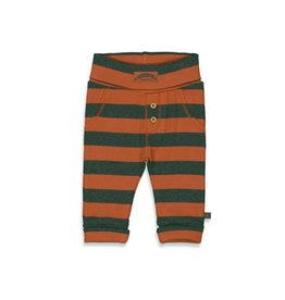 Feetje Broek streep - Adventure Bruin