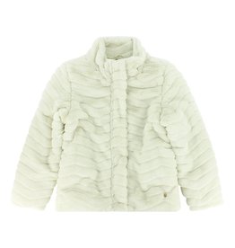 No way Monday Jacket fake fur Cream