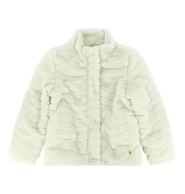 No way Monday Jacket fake fur Cream