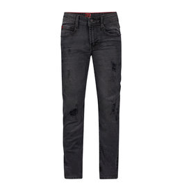 Retour Wulf grey distressed medium grey denim