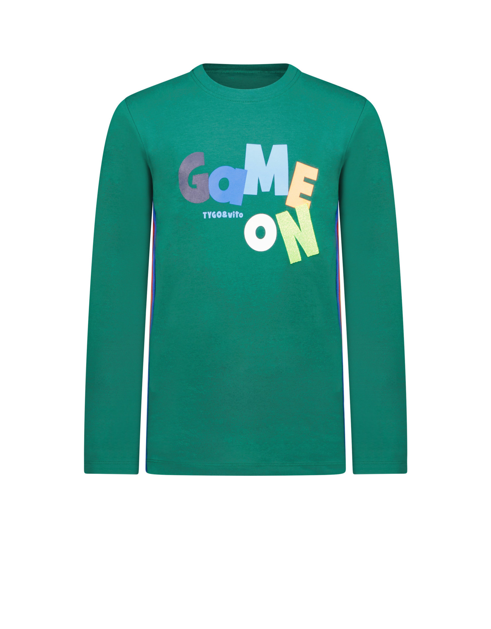 Tygo & vito TV longsleeve GAME ON Storm Green