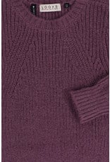 Looxs 10Sixteen chenille cropped pullover Amethyst