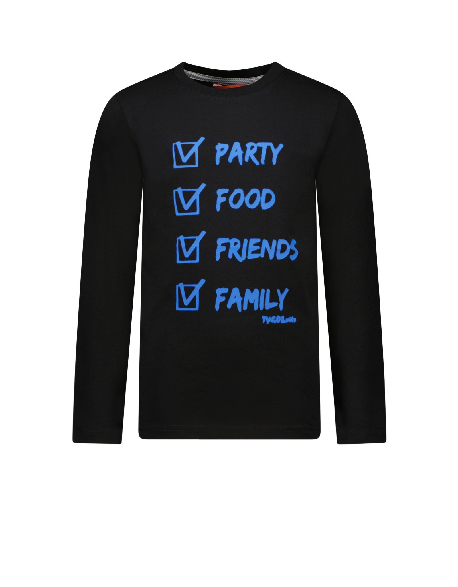 Tygo & vito TV longsleeve PARTY selection Black Feestcollectie