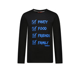 Tygo & vito TV longsleeve PARTY selection Black Feestcollectie