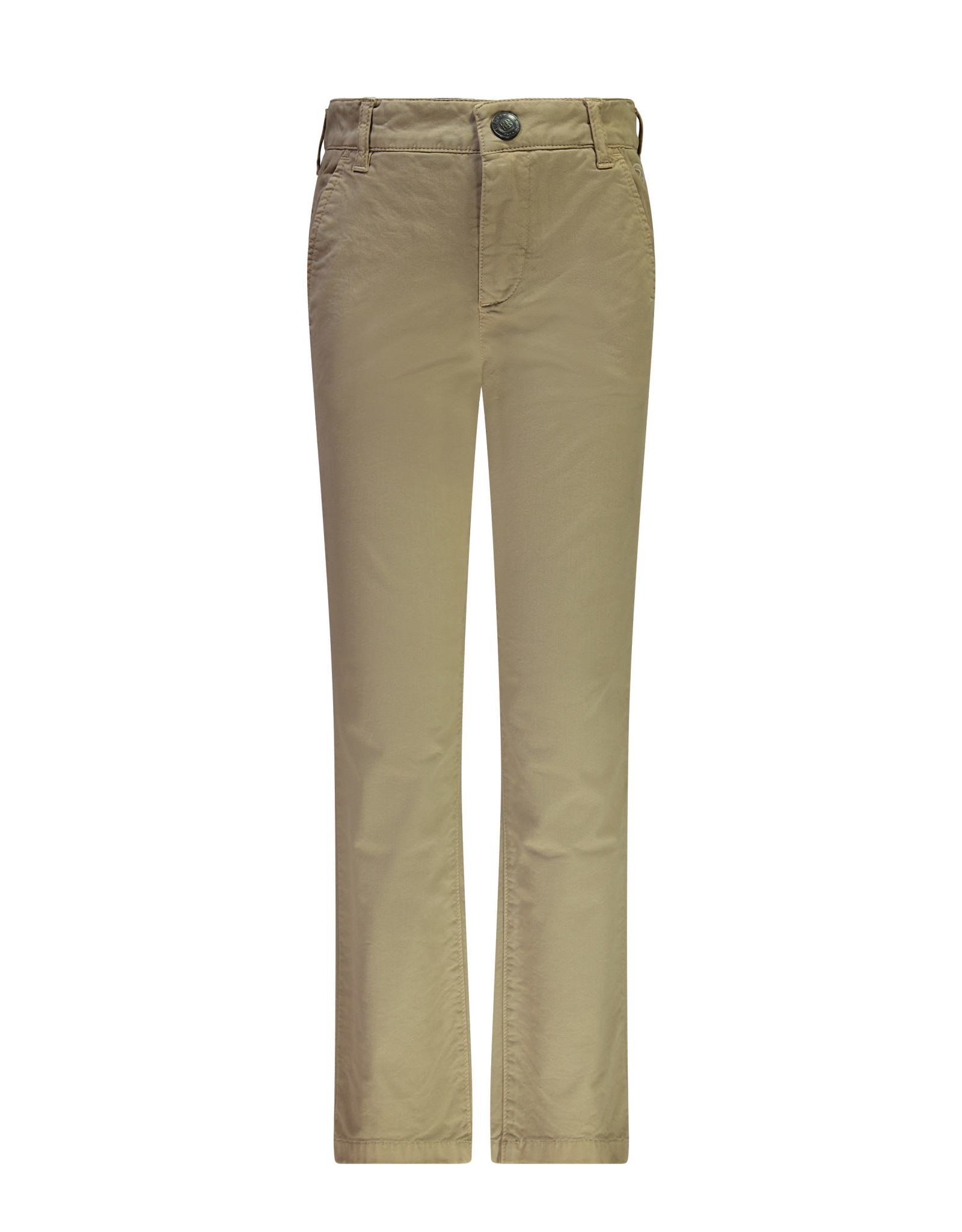 Red & Blu twill long trousers Beige Thomas