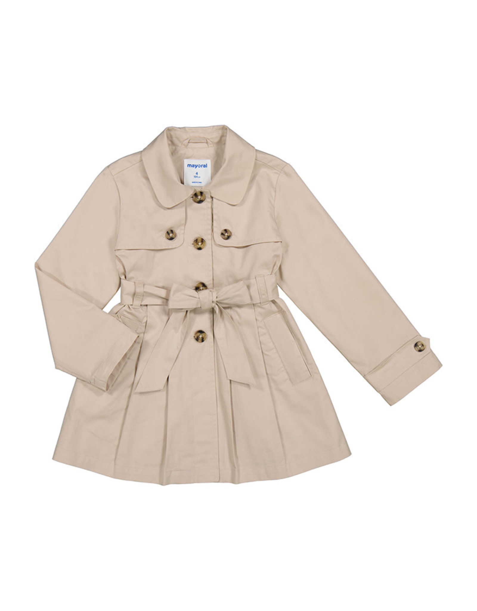 Mayoral Trench coat Almond